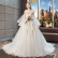 Wedding dress 2021 new spring and summer high waist covering pregnant belly large size covering fat mm thin bride