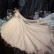 Starry sky main wedding dress with big trailing tail 2021 new temperament bride one shoulder Sen system super fairy