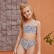 2021 girls European and American new split leopard print sling bikini kids print bikini