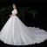 The main wedding dress 2021 new tail temperament bride French light Mori series super fairy dream starry little child