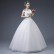 Wedding dress 2021 new Korean bride wedding dress retro fairy look thin winter simple princess looks thin