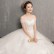 Qingsen one-shoulder wedding dress 2021 new Qidi bride winter high waist was thin and simple plus size pregnant women