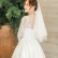 French Hepburn satin light wedding dress Mori female 2021 new winter bride trailing super fairy princess dress was