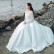 French Hepburn satin light wedding dress Mori female 2021 new winter bride trailing super fairy princess dress was