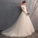 Main wedding dress 2021 new bride female simple forest net celebrity vibrato star French small tail light