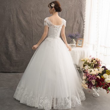 French light wedding dress 2021 new bride one shoulder simple Qi Disen super fairy pregnant women small