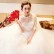 Wedding dress 2021 new bride married Korean style large size tailing white long-sleeved princess round neck