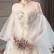 Wedding dress 2021 new spring and summer high waist covering pregnant belly large size covering fat mm thin bride