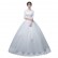 White wedding dress 2021 new bride wedding main yarn shoulder-to-shoulder simple and thin female Sen super fairy