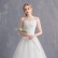 Wedding dress 2021 new bride slim tube top Sen Hepburn simple dream super fairy vibrato long tail light