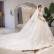 The main wedding dress 2021 new bride one-shoulder trailing dreamy and elegant French style light forest super fairy