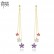 2021 new Korean style personality long earrings fashion temperament simple female earrings