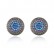 Inkstone European and American fashion new style AAA zircon earrings simple female earrings