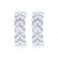 Moyus new Korean style inlaid zircon earrings, personalized fashion pearl earrings