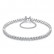 Platinum-plated copper inlaid zircon fashion womens bracelet Korean style simple womens bracelet