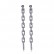 Title page earrings Korean style popular long tail simple chain earrings wholesale wholesale