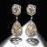 Qingge Manwu Earrings AAA Zircon Inlaid European and American Fashion Atmospheric Earrings Manufacturers Wholesale