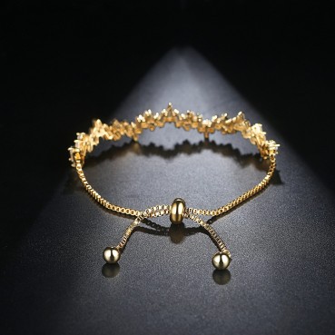 Xiangyue Bracelet AAA Zircon Inlaid Pulling Adjustable Size Jewelry Factory Wholesale Jewelry Women