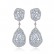 Qingge Manwu Earrings AAA Zircon Inlaid European and American Fashion Atmospheric Earrings Manufacturers Wholesale