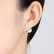 Fanyin AAA zircon white beads hypoallergenic fashion earrings 925 silver needle double-sided lace earrings