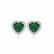 Paris impression earrings AAA zircon earrings dazzling Korean earrings