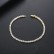 Bracelet Fashion Simple Round Ladies Bracelet Bracelet Electroplated Platinum