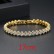 Roman simple fashion copper inlaid zircon bracelet ladies bracelet gemstone bracelet