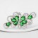 Brooch Fashion Womens Copper Inlaid 3A Zircon Inlaid Womens Brooch Platinum Plated Jewelry Gifts