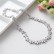 Electroplating platinum necklace Fashion bridal set decoration AAA zircon jewelry