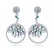 AAA diamond-studded zircon European and American fashion OL earrings wholesale women