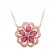 Begonia Eight Hearts & Arrows Small Round Zircon Korean Fashion Necklace Female Factory Wholesale