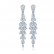 Fangte earrings AAA zircon pavé personality fashion European style wholesale factory zircon earrings women