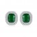 Stud Earrings Simple Korean Fashion Earrings Zircon Inlaid Female Earring Jewelry Gifts for Girlfriend