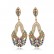 Xiyue earrings new style copper inlaid zircon European and American atmosphere fashion banquet womens earrings