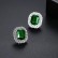 Stud Earrings Simple Korean Fashion Earrings Zircon Inlaid Female Earring Jewelry Gifts for Girlfriend