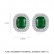 Stud Earrings Simple Korean Fashion Earrings Zircon Inlaid Female Earring Jewelry Gifts for Girlfriend