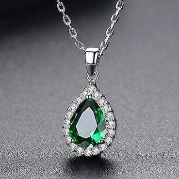 Amorous Temperament Korean AAA Zircon Pendant Jewelry Necklace Ladies Factory Wholesale