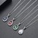 Amorous Temperament Korean AAA Zircon Pendant Jewelry Necklace Ladies Factory Wholesale