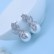 Earrings AAA zircon micro-inlaid pearls Korean style factory wholesale women