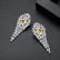 European and American fashion AAA zircon earrings fashion jewelry gifts for girlfriend