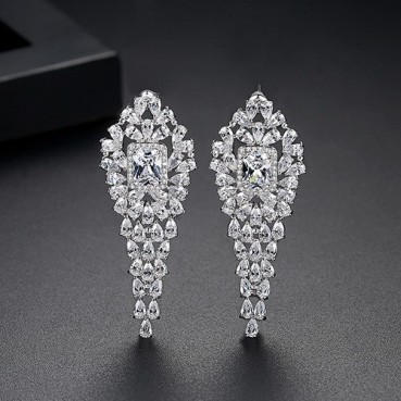 European and American fashion AAA zircon earrings fashion jewelry gifts for girlfriend