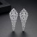 European and American fashion AAA zircon earrings fashion jewelry gifts for girlfriend