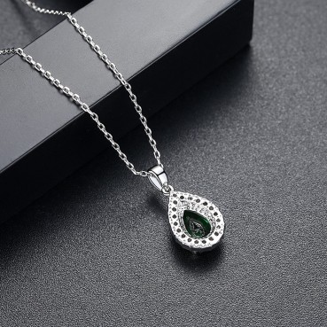 Amorous Temperament Korean AAA Zircon Pendant Jewelry Necklace Ladies Factory Wholesale