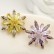 Gesang flower earrings AAA zircon European and American exaggerated fashion earrings wholesale women