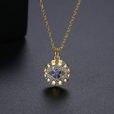 Autumn Eyes Korean version of the new gold womens necklace, personality fashion temperament clavicle chain