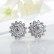 Flower dance earrings AAA zircon simple natural flower fashion earrings wholesale women