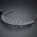 Huaxi hot style Korean high-end shiny crown copper inlaid zircon street beat headwear