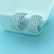 Stud Earrings Korean Style Compact and Popular Stud Earrings AAA Zircon Pavé