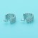 Stud Earrings Korean Style Compact and Popular Stud Earrings AAA Zircon Pavé