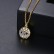 Autumn Eyes Korean version of the new gold womens necklace, personality fashion temperament clavicle chain